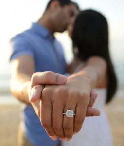 На какой палец одевают помолвочное кольцо?