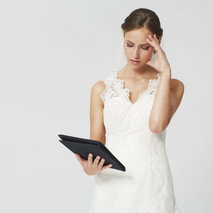 Как не нервничать перед свадьбой