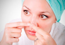 Эфирное масло от черных точек