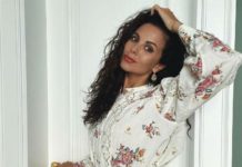 Модный образ: Настя Каменских вслед за Бузовой сделала челку-шторку без стрижки