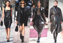 Модные кожаные вещи — 25 лучших образов на PEOPLETALK