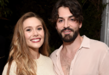 Какой бриллиант! Первый выход Элизабет Олсен с обручальным кольцом