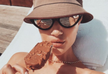 На спорте: новый выход Роузи Хантингтон-Уайтли