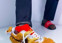 Instagram дня: дизайнер декорирует кроссовки спаржей и чайными пакетиками — PEOPLETALK