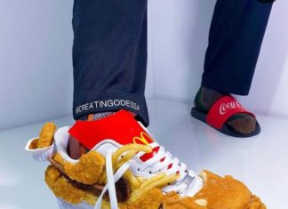 Instagram дня: дизайнер декорирует кроссовки спаржей и чайными пакетиками — PEOPLETALK