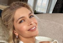 «Верунчик, просто чистый кайф»: Брежнева в фиолетовом бикини похвасталась сексуальными изгибами