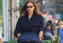 Все серьезно: бойфренд Ирины Шейк был замечен на прогулке с ее дочкой от Бредли Купера