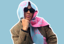 Сколько стоит: шарф Gucci Адвоа Абоа