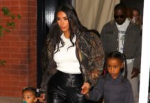 Перед релизом альбома! Новый выход Ким и Канье с детьми