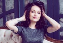 Юная невеста: Маша Кончаловская с венком из роз облачилась в платье с рукавами из органзы