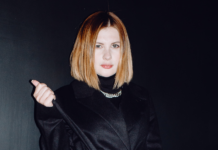 Анна Цуканова-Котт, Ингрид Олеринская и Лукерья Ильяшенко на открытии FOAM