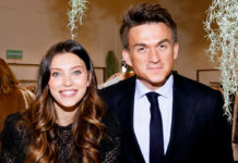 Регина Тодоренко, Влад Топалов и Наталия Медведева на открытии магазина Akhmadullina Dreams