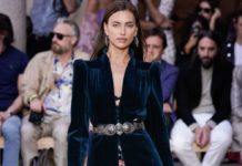 Ирина Шейк и Белла Хадид на показе Etro в Милане. Смотри все шоу здесь!