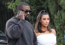 Вот это ноги! Ким Кардашьян в экстремальном мини на вечеринке