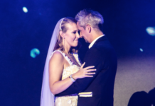 Самые красивые свадебные платья русских звезд