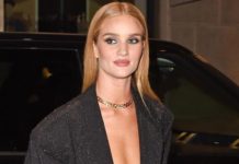 Вот это пресс! Новый выход Роузи Хантингтон-Уайли в Милане