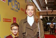 Звезды с детьми на премьере фильма «Робо»