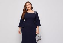 Элегантные платья плюс size