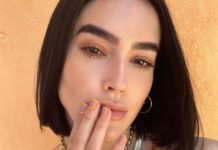 Для любителей минимализма: макияж в тон маникюру