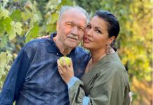 «Киногерой»: Хромченко не смогла сдержать эмоций, увидев статного 86-летнего отца Нетребко