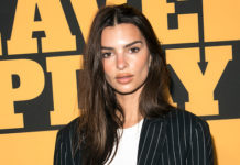 Том Хиддлстон и Эмили Ратаковски на премьере пьесы Slave Play