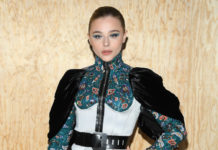 Джастин Тимберлейк, Джессика Бил и Хлоя Морец на показе Louis Vuitton