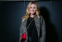 Мария Кожевникова, Аврора и Инна Маликова на показе Humariff