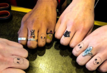 Для тех, кому мало костюма: татуировка к Хэллоуину