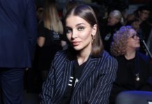 Дарья Коновалова, Алсу и Татьяна Михалкова на показе Valentin Yudashkin & Yudashkin Kids