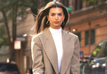 Самый стильный выход Эмили Ратаковски. Где купить такой же жакет?