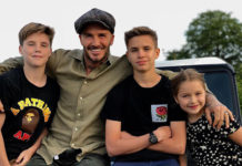 Бекхэмы в деле: как они отметили Хэллоуин?