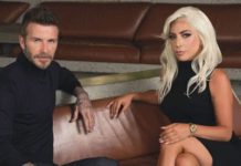 А что подумает Вики? Леди Гага и Дэвид Бекхэм взяли интервью друг у друга