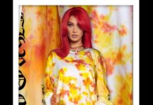 В стиле тай-дай: Белла Хадид выпустила коллаборацию с Chrome Hearts