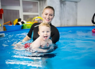 Польза бассейнов для малышей