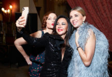 Светлана Бондарчук, Матильда Шнурова и Надежда Михалкова на благотворительном вечере Action! 2019