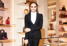 Аглая Тарасова и Анастасия Уколова на открытии нового бутика Dior