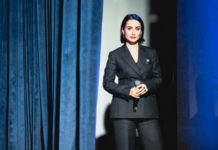 Тина Канделаки, Гоша Куценко и Никита Ефремов на вечеринке ivi open night