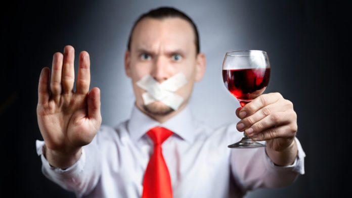 Stop drinking alcohol