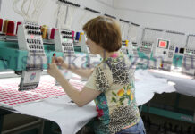 Промышленные вышивальные машины