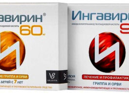 Инструкция по применению Ингавирин, состав, форма выпуска, аналоги, показания, противопоказания