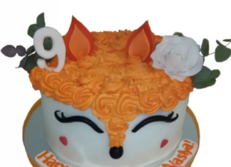 Торт на день рождения девочке от кондитерской Любава