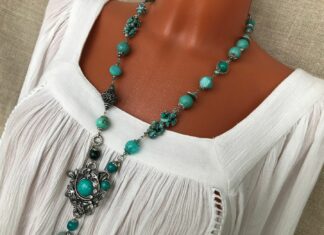 Бусы из натуральных камней от талантливого мастера