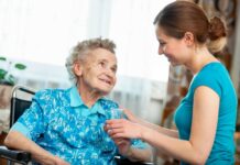 Уход за престарелыми старше 70 лет