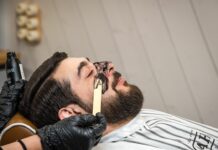 Что за черная маска в барбершопе?