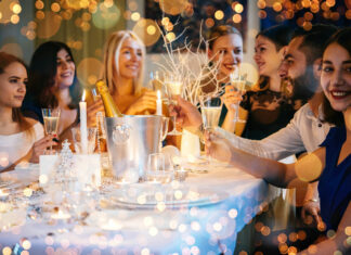 Корпоративы в Нурсултане и Алматы на конец 2021 года, и встреча 2022