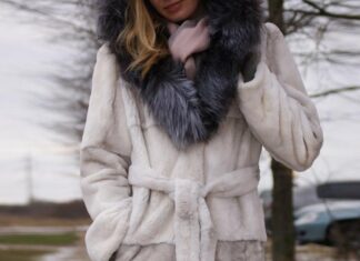 Шуба из бобра