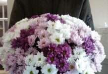 С какими цветами сочетаются хризантемы?