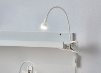 Светильники на прищепках — свойства и применение
