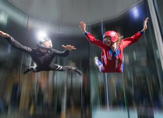 Каждый может летать с помощью аэротрубы