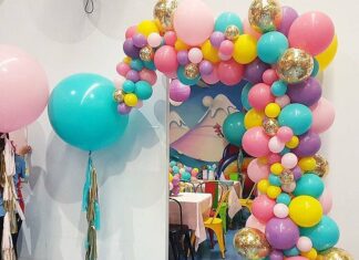 Как использовать воздушные шары для украшения праздника